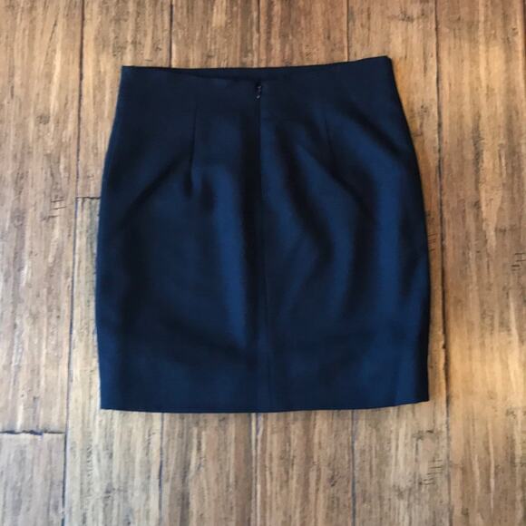 Badgley Mischka Skirt Wool Black - Picture 2 of 2